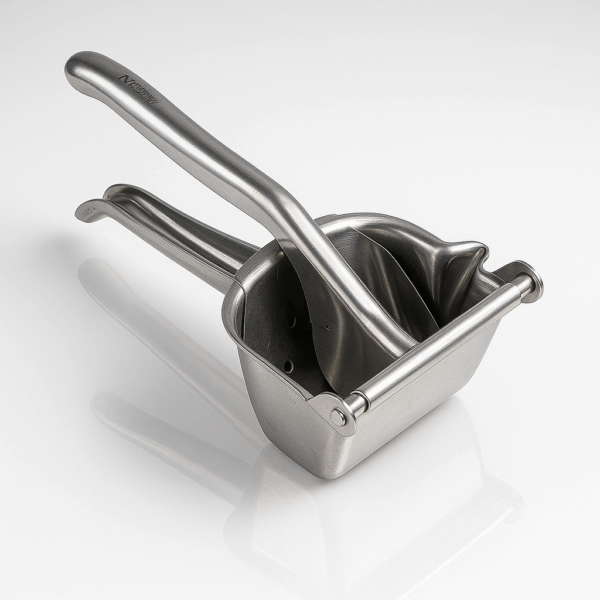 Storcător manual de cartofi din oțel inoxidabil, design profesional și durabil
