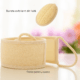 Set exfoliant natural cu burete din lufă și perie pentru spate din loofah