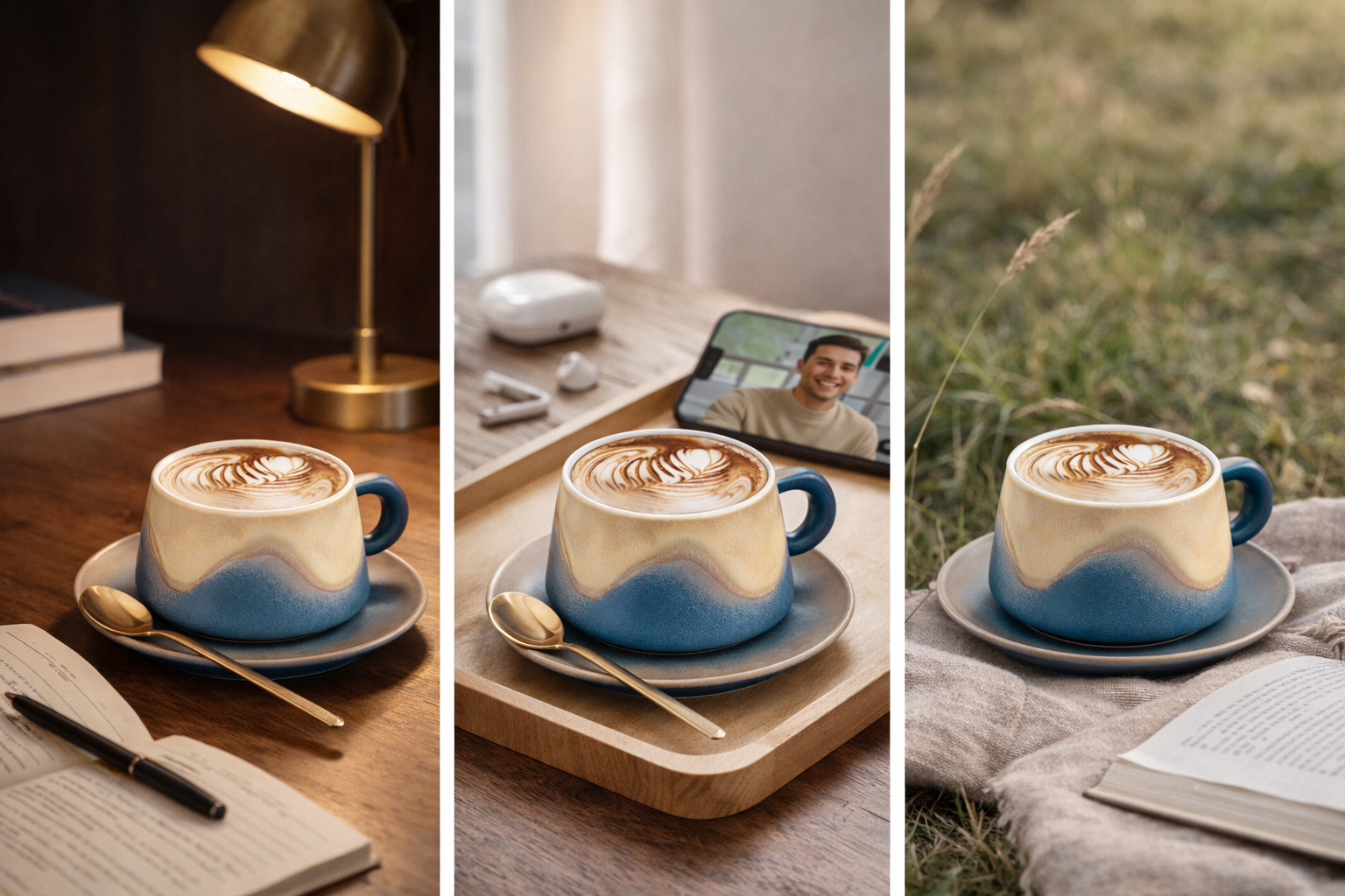 Ceașcă de cafea premium utilizată acasă, la birou și în aer liber, în momente de relaxare